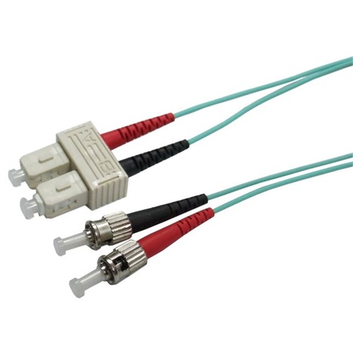 DYNAMIX 50u SC/ST OM3 Fibre Lead (Duplex, Multi-mode, 3m)