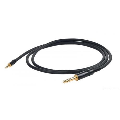 Proel Challenge 3.5mm TRS to 6.3mm TRS Cable (1.5m)