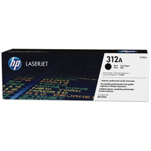 HP 312A (CF380A) Original Laser Toner Cartridge (Black)