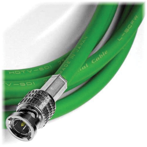 Canare 1 ft HD-SDI Video Coaxial Cable (Green)