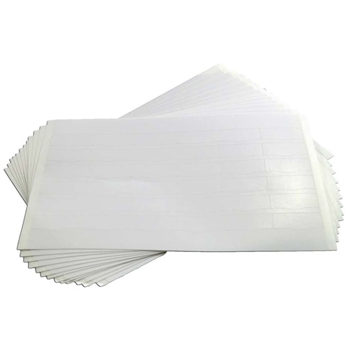 X-keys Blank Legend Sheets for Wide Keys (Set of 10)