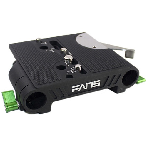 Lanparte FANS Series ARRI Standard 19mm Bridgeplate