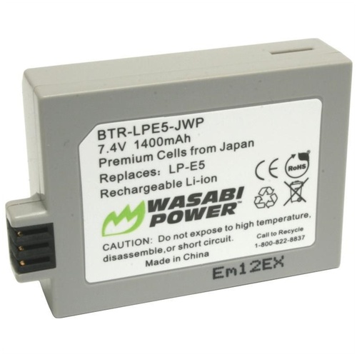 Wasabi Power Battery for Canon LP-E5