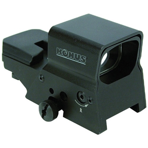 Konus SIGHT-PRO R8 1x USB Rechargeable Rifle Sight (8 Red-Green Reticles)