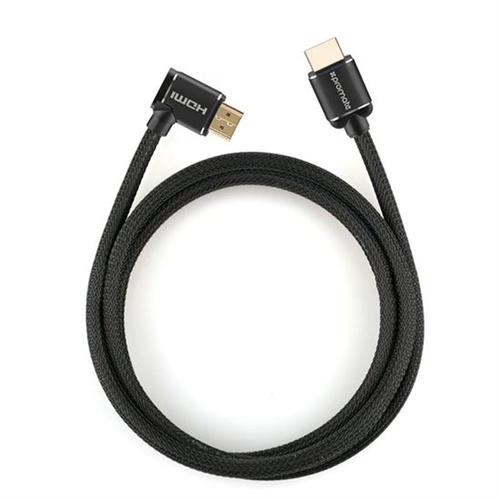 Promate 4K HDMI Right Angle Audio Video Cable (1.5m)