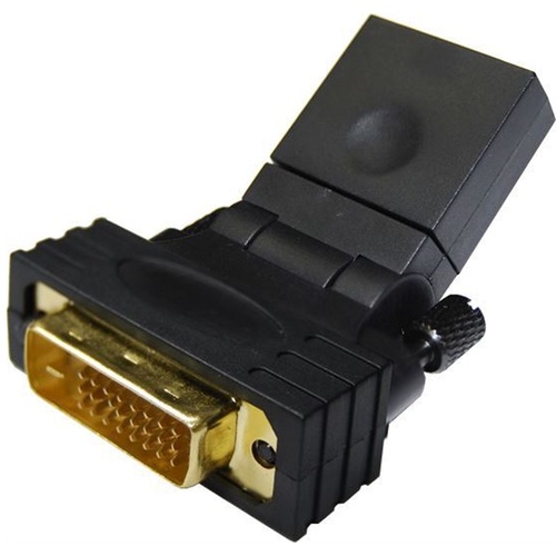 DYNAMIX HDMI Female to DVI-D Male Swivel Adapter