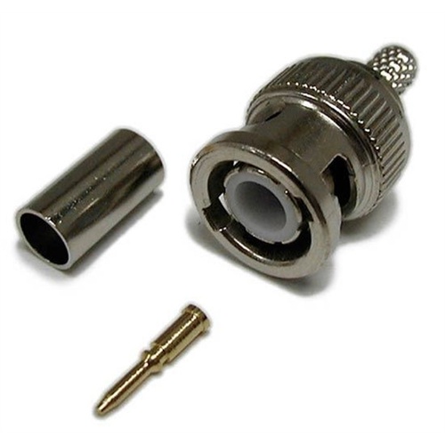 DYNAMIX BNC RG59 / 62 Crimp Connector (3-Piece)