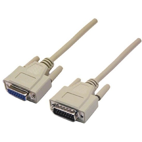 DYNAMIX Joystick AUI Male/Female Extension Cable (Black, 2m)