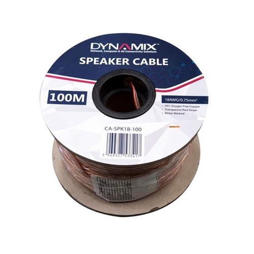 DYNAMIX 118AWG Speaker Cable (100m)