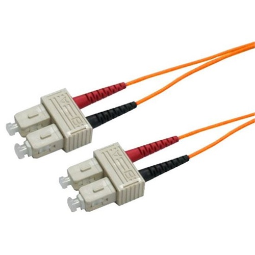 DYNAMIX 62.5u SC/SC OM1 Fibre Lead (Duplex, Multi-Mode, 2 m)