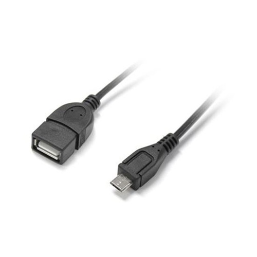 DYNAMIX USB 2.0 Micro B Male to Type A Female Adapter (10 cm)
