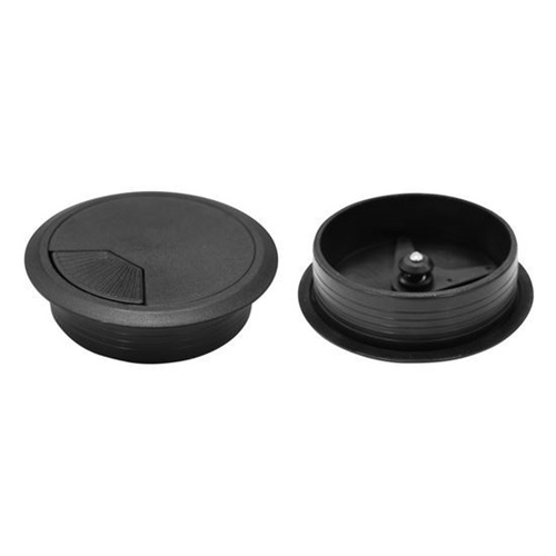 DYNAMIX 80mm Desk Grommet (Black)