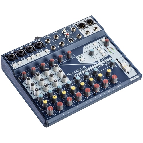 Soundcraft Notepad-12FX Small-Format Analog Mixing Console with USB I/O and Lexicon Effects