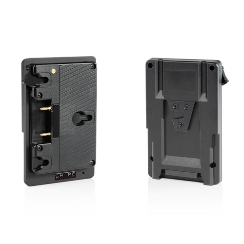 SHAPE Gold Mount To V-Mount Regulated Battery Converter