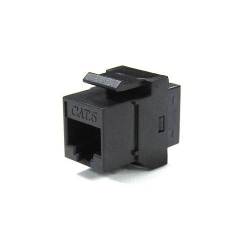 DYNAMIX Cat6 Rated RJ45 8C 2-Way Coupler (Black)