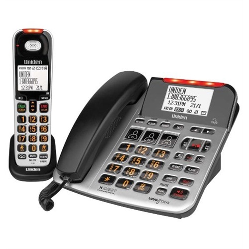 Uniden SSE47+1 Corded and Cordless Phone System