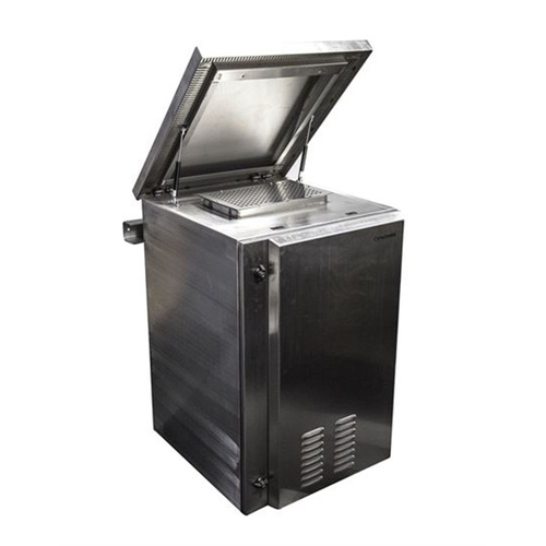 DYNAMIX RODWSS12-600FK 12RU Vented Outdoor Wall-Mount Cabinet (Stainless Steel)