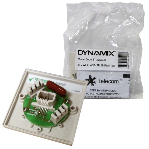 DYNAMIX BT 2 Wire Jack Telepermited