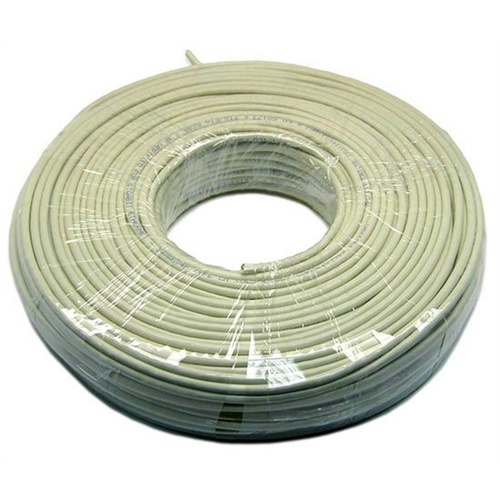 DYNAMIX Cat6 UTP Stranded Cable Roll (100m, Beige)