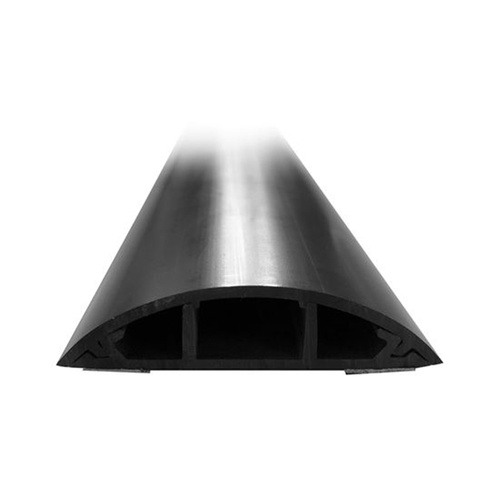 DYNAMIX Floor Mount Round Wiring Duct (1m, Black)