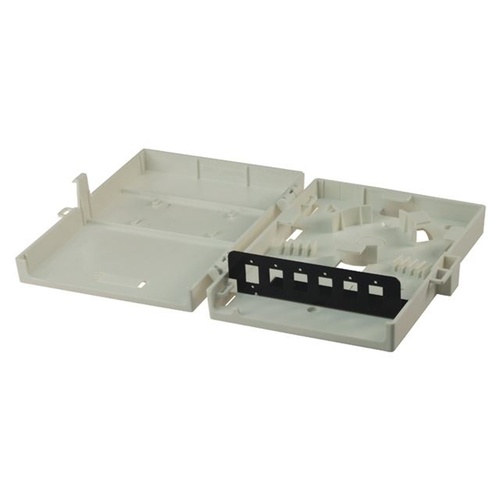 DYNAMIX Fibre Wall Enclosure 6 Port SC Duplex