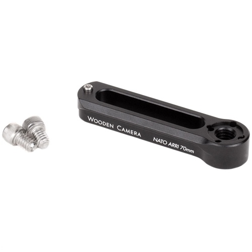 Wooden Camera Nato Arri 70mm Rail (1.67" Screw Channel)