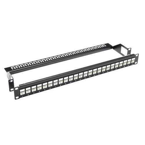 DYNAMIX Cat6A 180 Unshielded Keystone patch panel