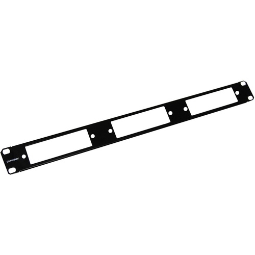 DYNAMIX 1RU 3 Slot MPO Cassette Patch Panel (19")