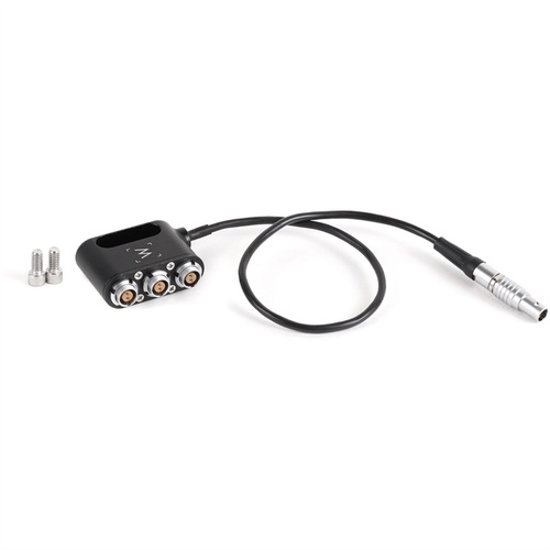 Wooden Camera 1 to 3 Mini Power Splitter (2-Pin LEMO)