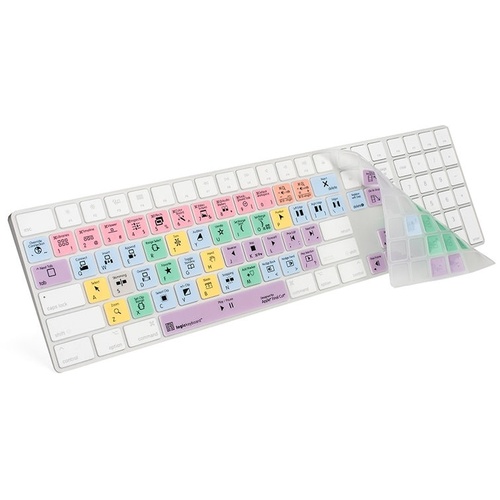 LogicKeyboard Final Cut Pro X Cover for Apple Magic Keyboard with Numeric Keypad (US English)