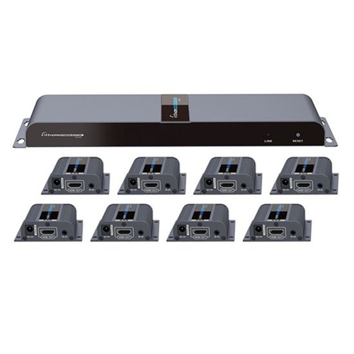 Lenkeng 1 to 8 HDMI Extender Splitter Kit