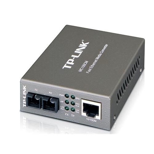 TP-Link MC100CM 10/100 RJ-45 to Multi Mode Fibre SC Converter