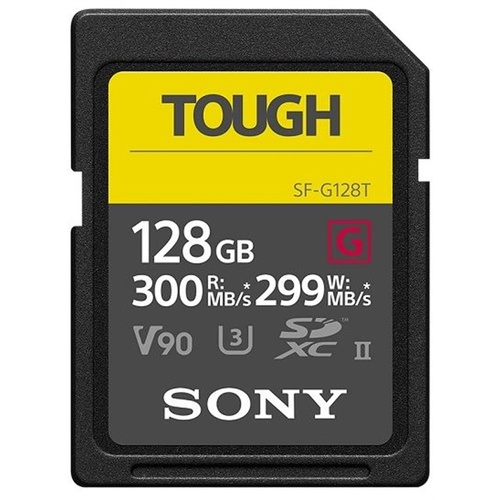 Sony 128GB SF-G Tough series SD memory card
