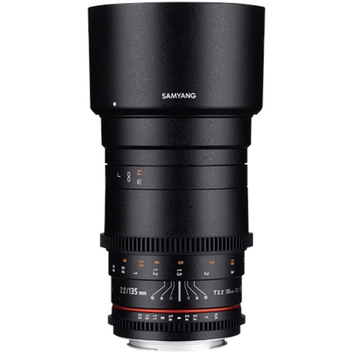 Samyang 135mm T2.2 VDSLR ED UMC for Canon