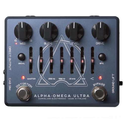 Darkglass Electronics Alpha Omega Ultra Dual Bass Preamp/ OD Pedal