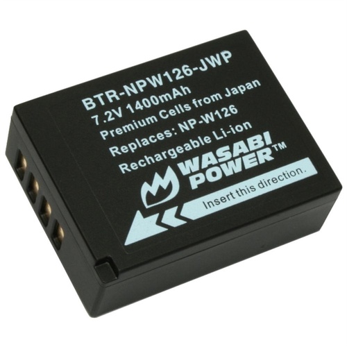 Wasabi Power Battery for Fujifilm NP-W126 & NP-W126S