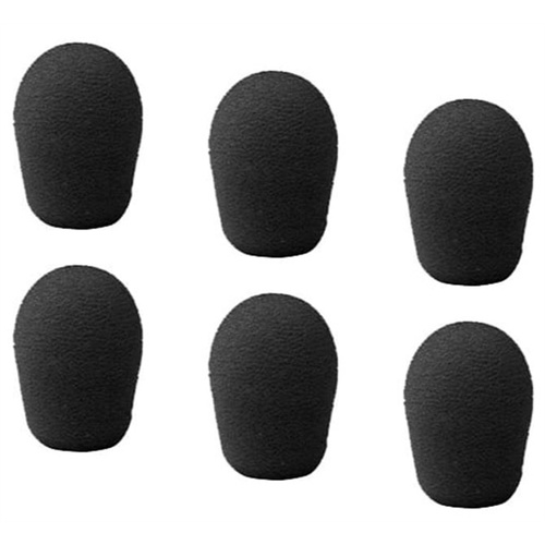 Point Source Audio 6-WSN-BL Windscreen (Set of 6, Black)