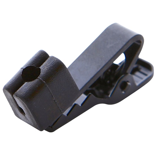 Point Source Audio Cable Clip for Lavalier Microphone (Black)