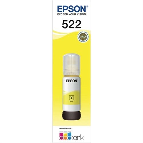 Epson T522 Yellow Ink Bottle