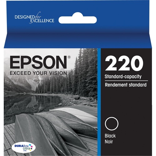 Epson T220 DURABrite Ultra Black Ink Cartridge