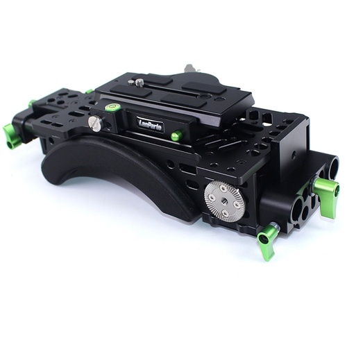 Lanparte V-Mount Shoulder Support V2 With Manfrotto 501 Plate