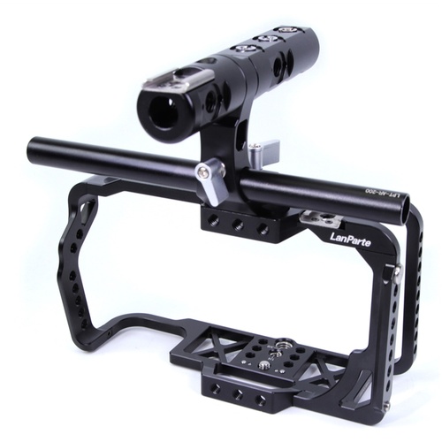 Lanparte BMPCC4K-C Camera Cage for Blackmagic 4K Pocket Cinema Camera