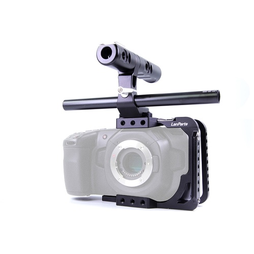 Lanparte BMPCC4K-C Half Cage for Blackmagic 4K Pocket Cinema Camera