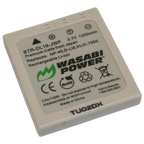 Wasabi Power Battery for Ricoh D-L18 and Ricoh Caplio 10G
