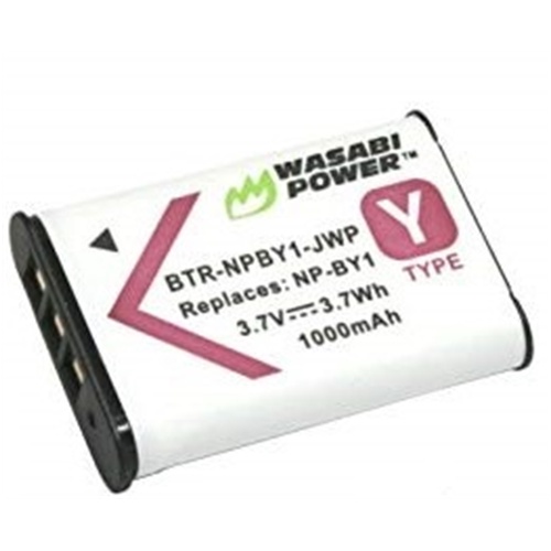 Wasabi Power Battery for Sony NP-BY1 and Sony HDR-AZ1 Action Camera Mini