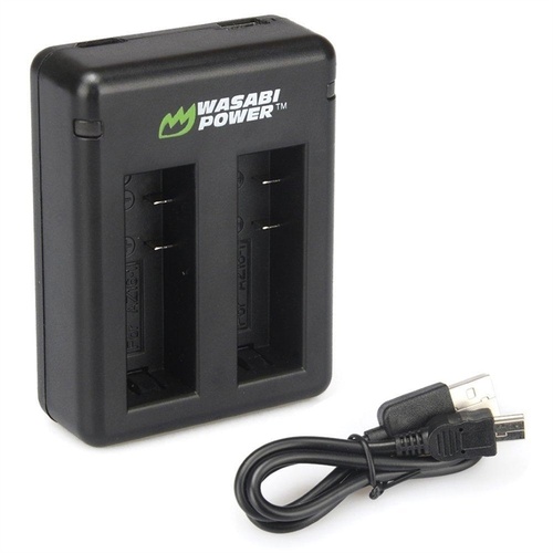 Wasabi Power Dual USB Battery Charger for Yi 4K Action Camera