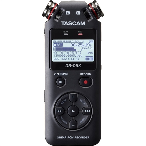 Tascam DR-05X Stereo Handheld Digital-Audio Recorder with USB Audio Interface