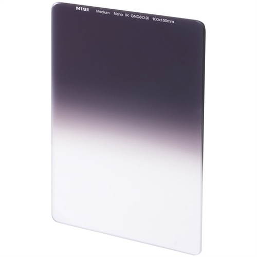 NiSi 100 x 150mm Nano Medium-Edge Graduated IRND 0.9 Filter (3 Stops)