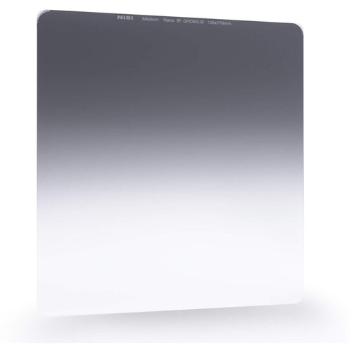 NiSi 150 x 170mm Nano Medium-Edge Graduated IRND 0.9 Filter (3 Stops)