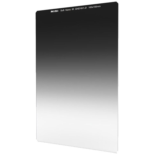 NiSi 100x150mm Nano Soft-Edge Graduated IRND 1.2 Filter (4-Stop)